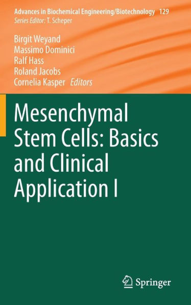 Mesenchymal Stem Cells - Basics and Clinical Application I