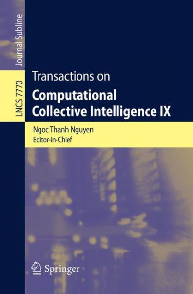 Transactions on Computational Collective Intelligence IX