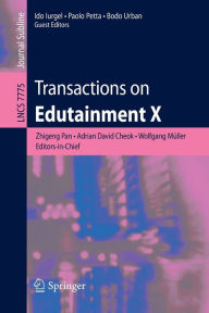 Title: Transactions on Edutainment X, Author: Zhigeng Pan