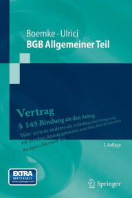 Title: BGB Allgemeiner Teil, Author: Burkhard Boemke