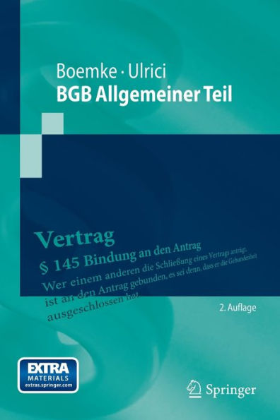 BGB Allgemeiner Teil