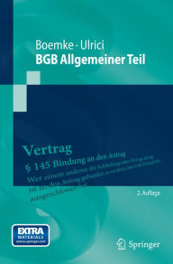 Title: BGB Allgemeiner Teil, Author: Burkhard Boemke