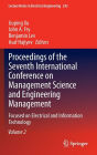 Proceedings of the Seventh International Conference on Management Science and Engineering Management: Focused on Electrical and Information Technology Volume II