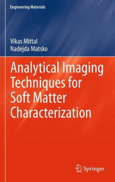 Analytical Imaging Techniques for Soft Matter Characterization