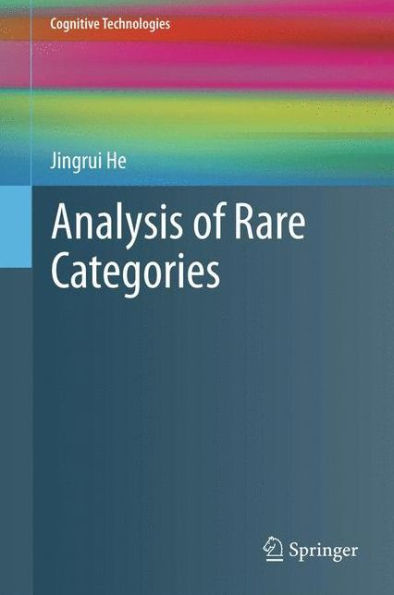 Analysis of Rare Categories / Edition 1