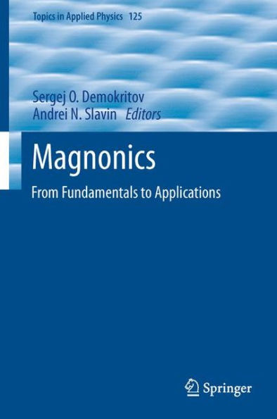 Magnonics: From Fundamentals to Applications