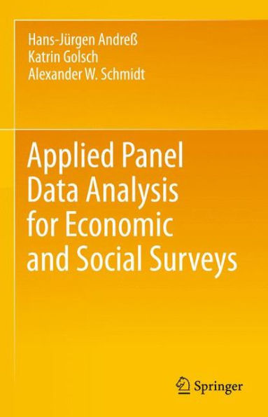 Applied Panel Data Analysis for Economic and Social Surveys