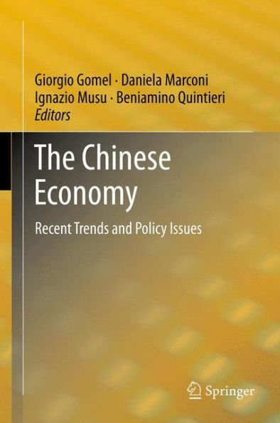 The Chinese Economy: Recent Trends and Policy Issues