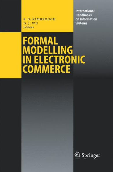 Formal Modelling Electronic Commerce