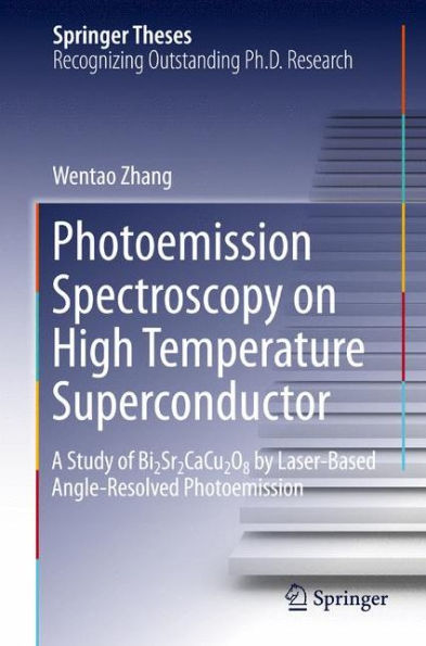 Photoemission Spectroscopy on High Temperature Superconductor: A Study of Bi2Sr2CaCu2O8 by Laser-Based Angle-Resolved