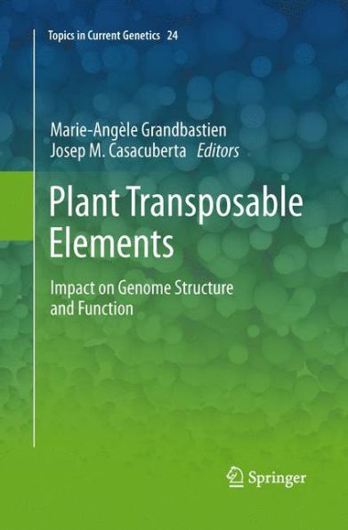 Plant Transposable Elements: Impact on Genome Structure and Function