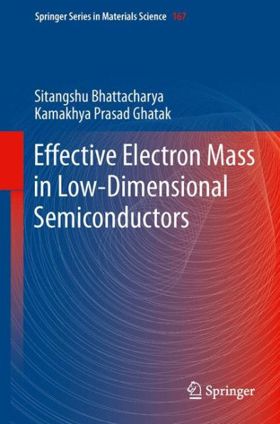 Effective Electron Mass Low-Dimensional Semiconductors