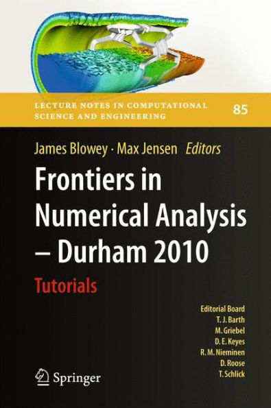 Frontiers Numerical Analysis - Durham 2010