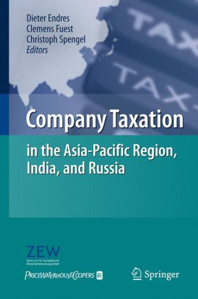 Company Taxation in the Asia-Pacific Region, India, and Russia