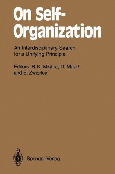On Self-Organization: An Interdisciplinary Search for a Unifying Principle