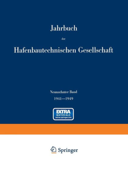 Jahrbuch der Hafenbautechnischen Gesellschaft: 1941-1949