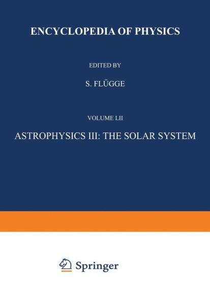 Astrophysics III: The Solar System / Astrophysik III: Das Sonnensystem