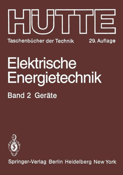 Elektrische Energietechnik: Geräte