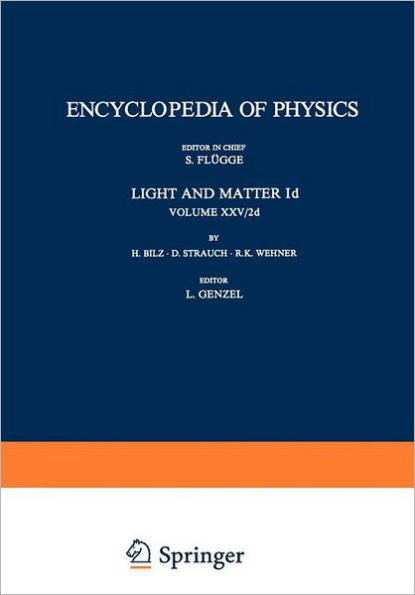 Light and Matter Id / Licht und Materie Id: Infrared and Raman Spectra of Non-Metals