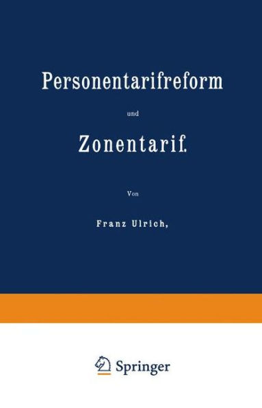 Personentarifreform und Zonentarif