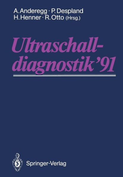 Ultraschalldiagnostik '91: Drei-Länder-Treffen Lausanne