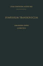 Symposium Transsonicum / Symposium Transsonicum: Aachen, 3.-7. September 1962