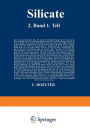 Silicate: 2. Band 1. Teil