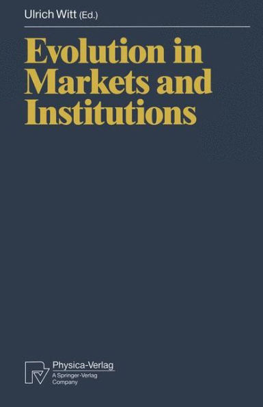 Evolution in Markets and Institutions