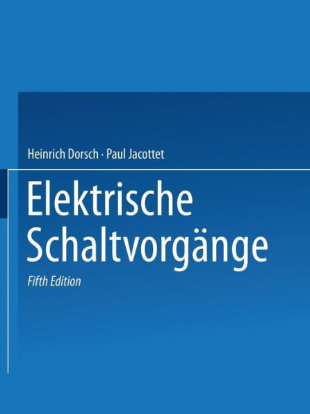 Rï¿½denberg Elektrische Schaltvorgï¿½nge