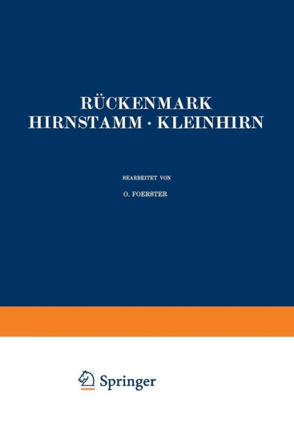 Rï¿½ckenmark Hirnstamm ï¿½ Kleinhirn