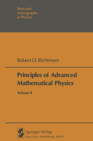 Principles of Advanced Mathematical Physics: Volume II