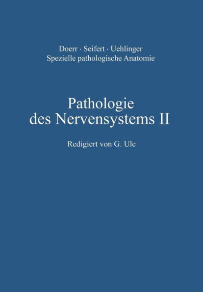 Pathologie des Nervensystems II: Entwicklungsstörungen Chemische und physikalische Krankheitsursachen
