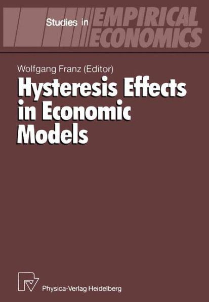 Hysteresis Effects in Economic Models