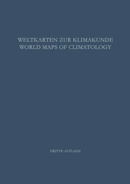 Weltkarten zur Klimakunde / World Maps of Climatology