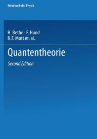 Title: Quantentheorie, Author: H. Bethe