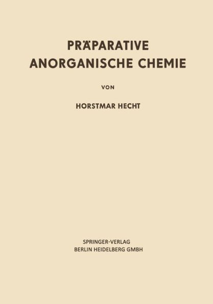 Präparative Anorganische Chemie