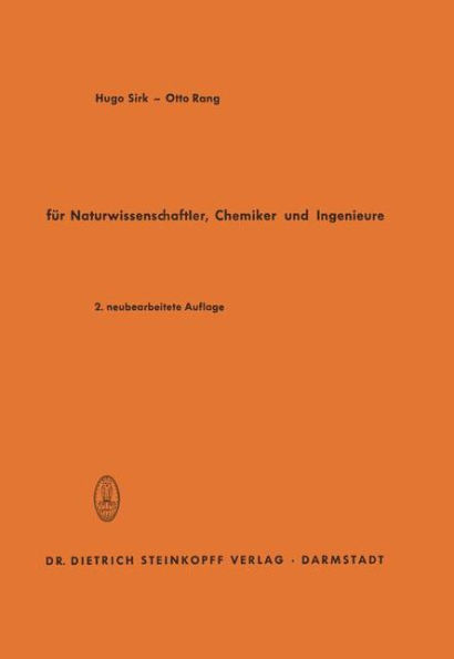 Einführung in die Vektorrechnung: Für Naturwissenschaftler, Chemiker und Ingenieure