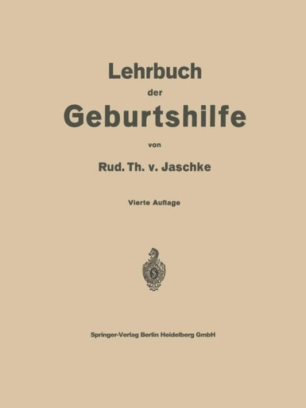Lehrbuch der Geburtshilfe