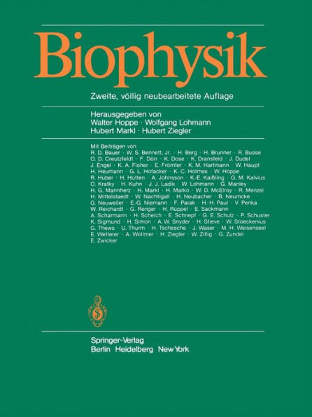 Biophysik / Edition 2