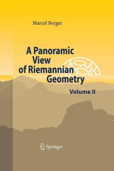 A Panoramic View of Riemannian Geometry