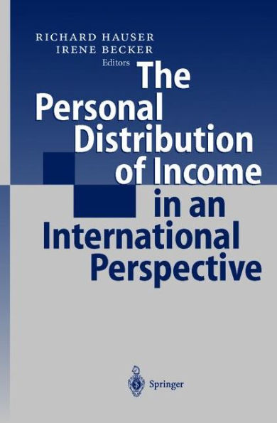 The Personal Distribution of Income an International Perspective