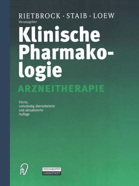 Klinische Pharmakologie: Arzneitherapie / Edition 4