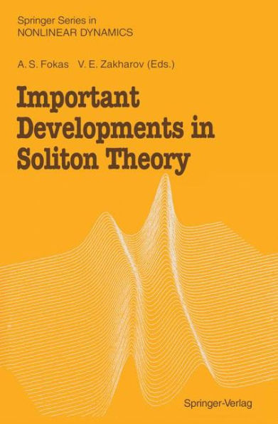 Important Developments Soliton Theory