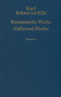 Gesammelte Werke Collected Works: Volume 3