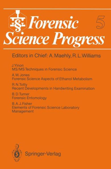 Forensic Science Progress / Edition 1