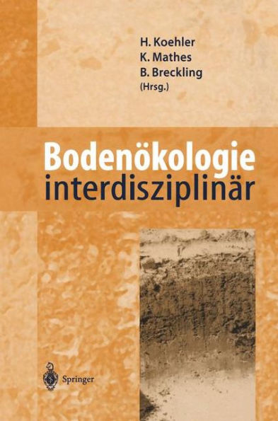 Bodenï¿½kologie interdisziplinï¿½r
