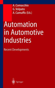 Title: Automation in Automotive Industries: Recent Developments, Author: Anna Comacchio