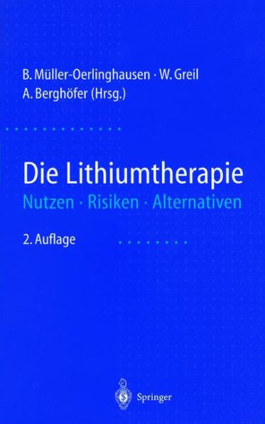 Die Lithiumtherapie: Nutzen, Risiken, Alternativen