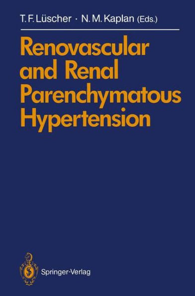 Renovascular and Renal Parenchymatous Hypertension / Edition 1