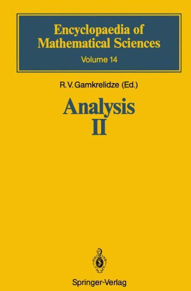 Analysis II: Convex Analysis and Approximation Theory